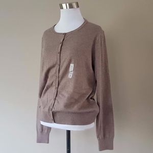 Old Navy Cardigan Brown New With Tags Never Worn